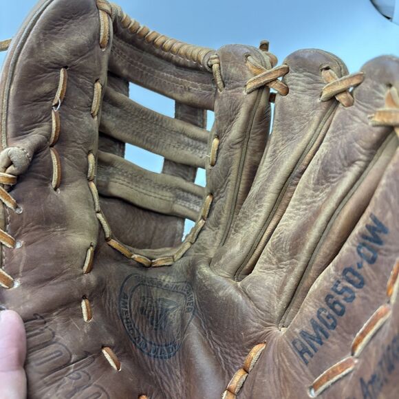 Nokona AMG 650 OW 13” Pro Model Baseball Glove Right Handed Throw - Top Grain - Picture 11 of 13